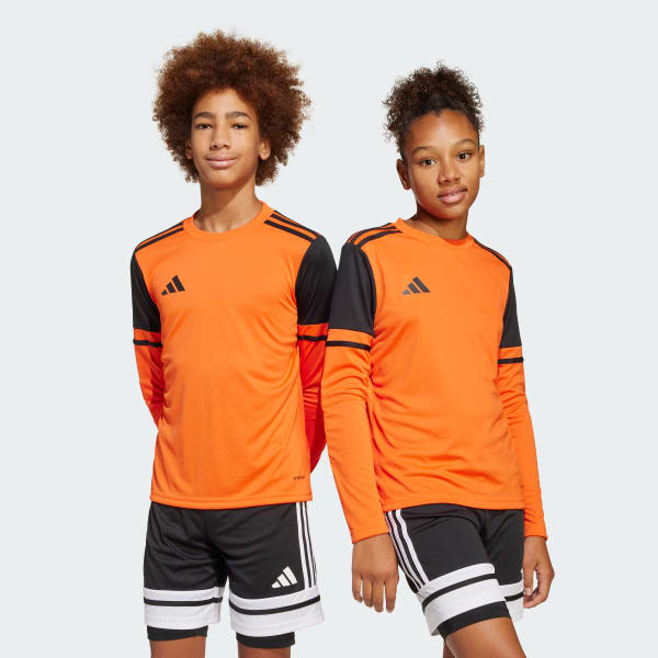 Orange Squadra 25 Long Sleeve Kids målmandstrøje