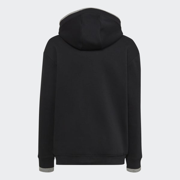 Black All SZN Fleece Hoodie Sweatshirt RW124