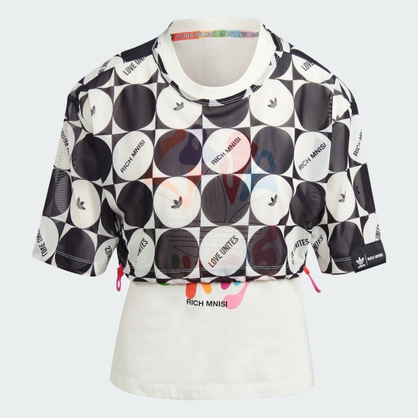 White PRIDE RM Trefoil Tee Set