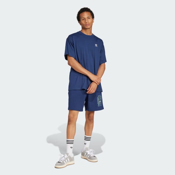 Mau-xanh-da-troi Quần Short adidas Originals
