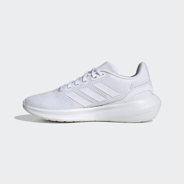 Adidas run falcon blanche sales