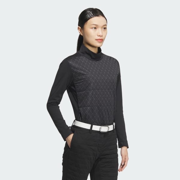 Black 프로스트가드 콜드레디 롱 슬리브 폴로 셔츠