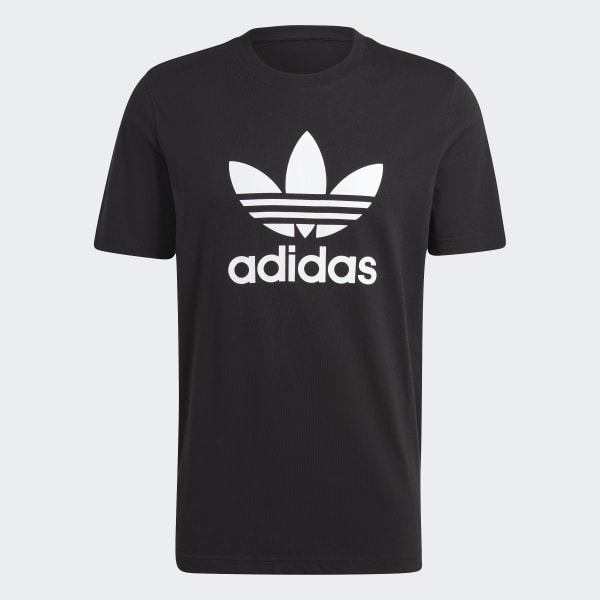 adidas Adicolor Classics Trefoil Tee - Black, Men's Lifestyle