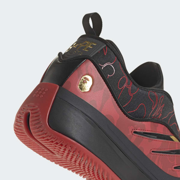 adidas BAPE x Dame 9 Shoes Red adidas Thailand