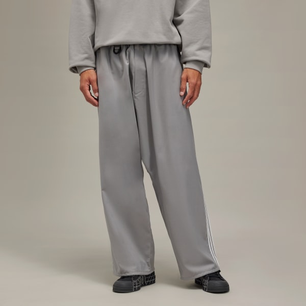 Grey Y-3 Refined Wool Pants - Open Wide