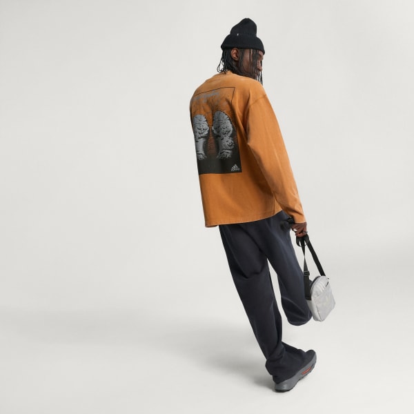 Brown adidas EQT Graphic Tee