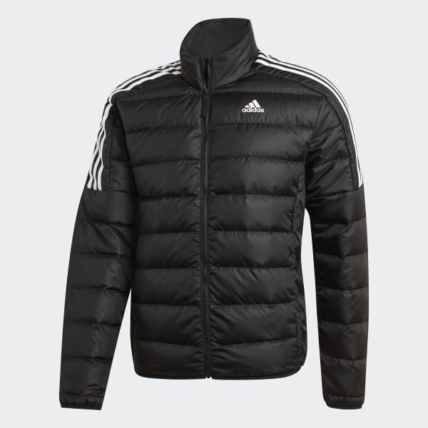 adidas black down jacket