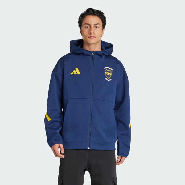 Reversible Campera Nueva De Boca Adidas Adidas Campera De Boca