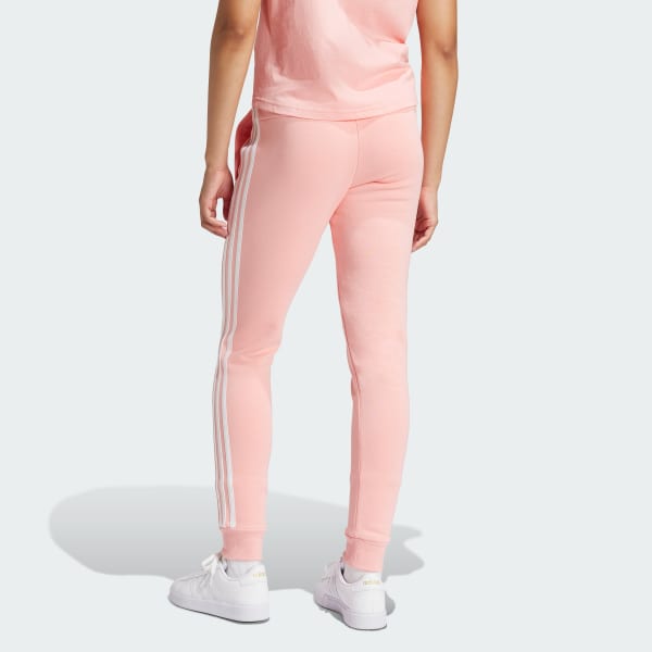 Adidas pants with pink stripes sales