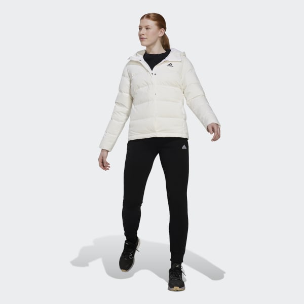 Blanc Doudoune à capuche Helionic CS785