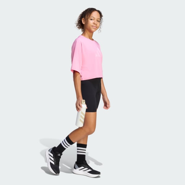 Black FUTURE ICONS BIKER SOFT TOUCH Tights