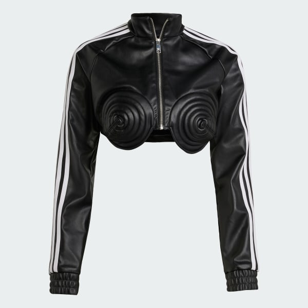 Noir Veste de survêtement en matière synthétique adidas x Jeremy Scott