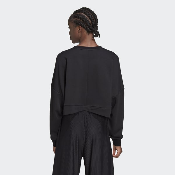 Black AEROREADY Studio Loose Sweatshirt ZL631