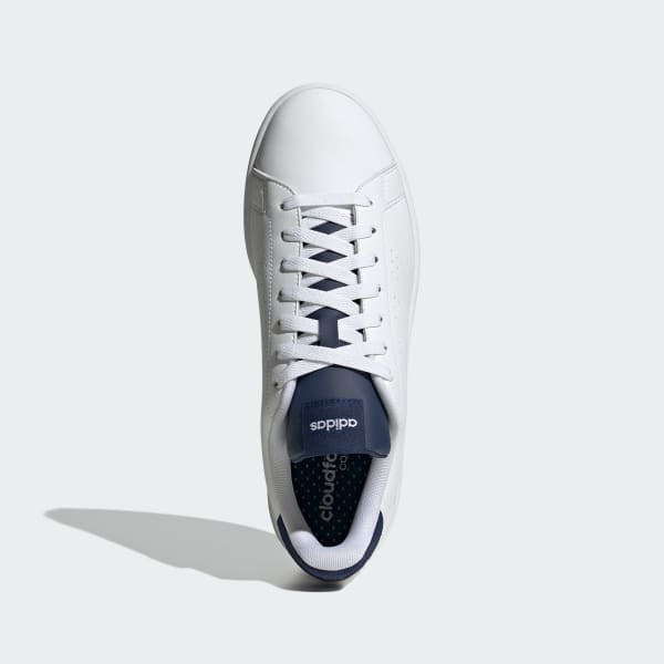 White adidas clearance cloudfoam advantage