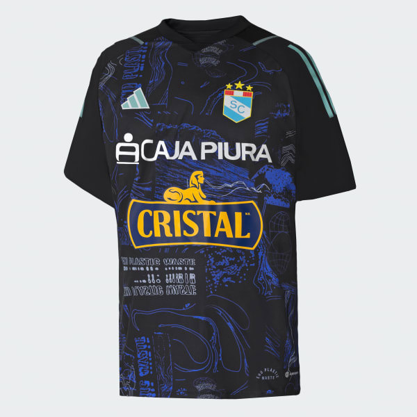 Camiseta Sporting Cristal Earth Day Kit 2023 Negro adidas adidas Peru