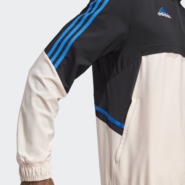 Svart Manchester United Condivo 22 Presentation Jacket