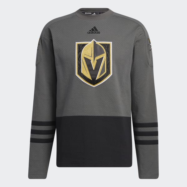 Grey Golden Knights Crew Sweater KPA59