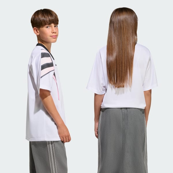 Weiss LOOSE BATWING SANTIAGO T-SHIRT