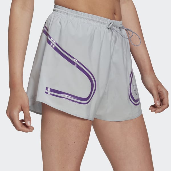 Grigio Short da running adidas by Stella McCartney TruePace Z4301