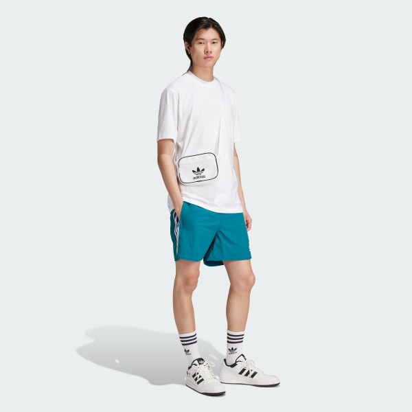 Turquoise Adicolor Classics Sprinter Shorts