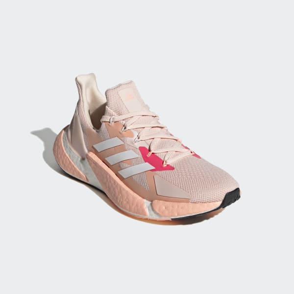 adidas running x9000 trainers in pink