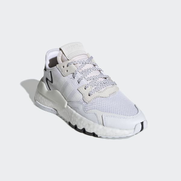 adidas Nite Jogger Shoes - White 