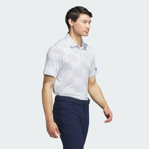 White Ultimate365 Textured Polo Shirt