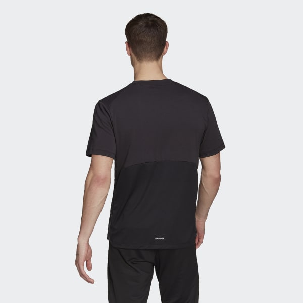 Zwart AEROREADY Yoga T-shirt US142