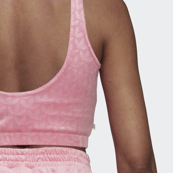 Long-sleeved sports top - Light pink marl - Ladies