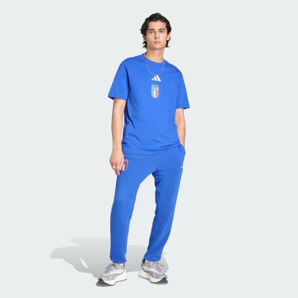 Bleu T-shirt graphique Italie DNA