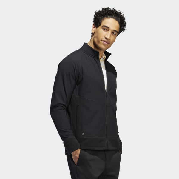 Svart Statement Full-Zip Jacket