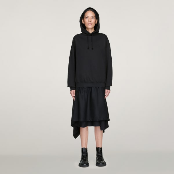 adidas Y-3 FT Hoodie - Black | Free Shipping with adiClub