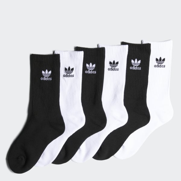 Trefoil Quarter Socks 6 Pairs