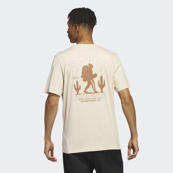 Beige Mariah's Business Short Sleeve Tee