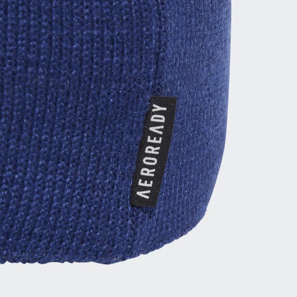 Blue AEROREADY Big Logo Beanie