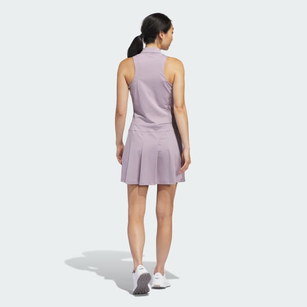 adidas Women's Ultimate365 Tour Pleated Dress - Purple | Free Delivery ...