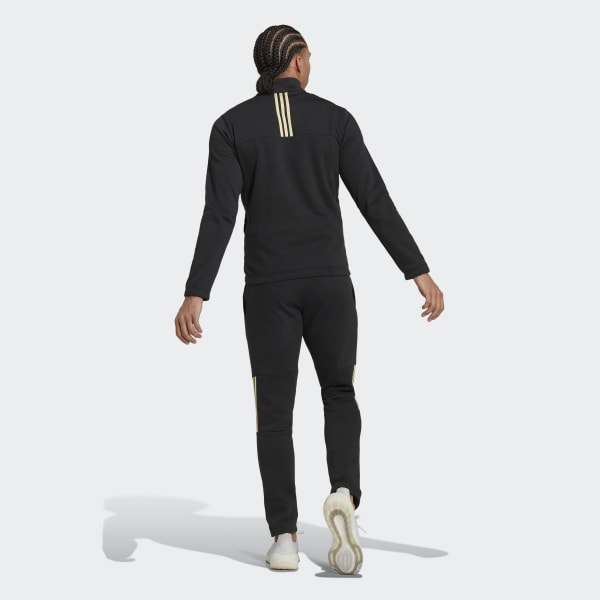 Noir Survêtement 1/4 Zip Fleece SS510