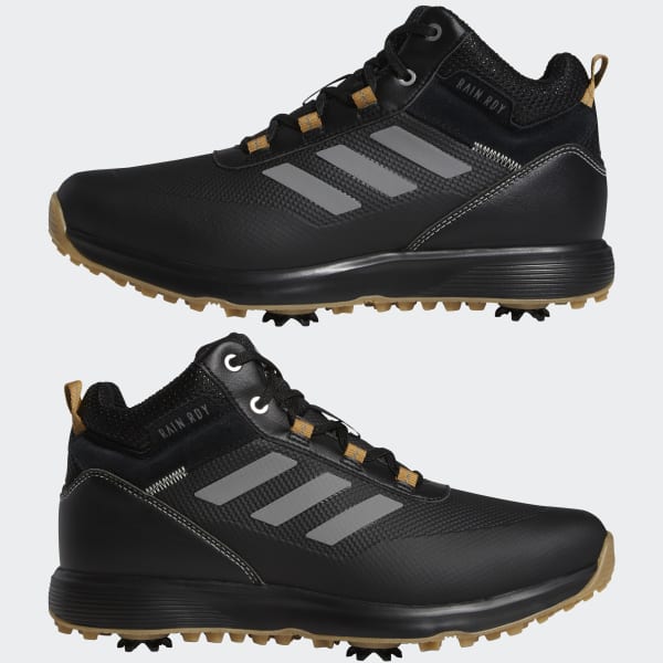 Black S2G Recycled Polyester Mid-Cut Golf Shoes LGD02