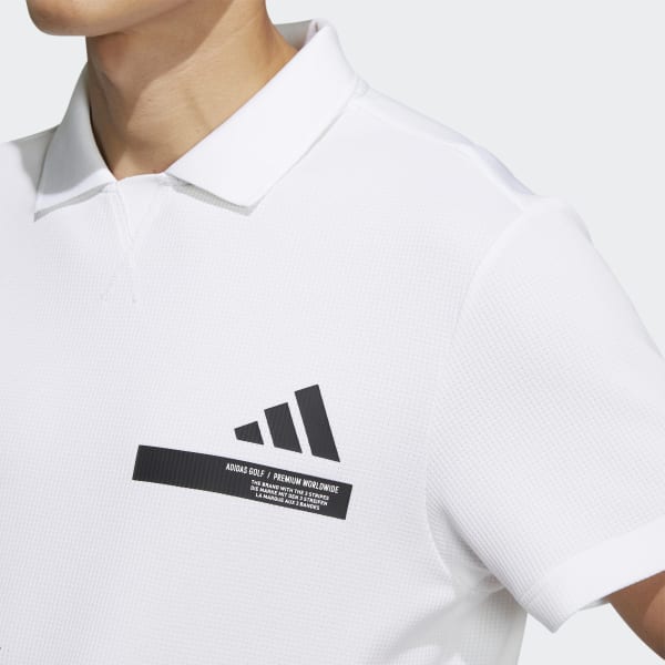 White AEROREADY Big Badge of Sport Golf Polo Shirt