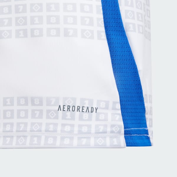 Bianco Maglia Home 24/25 Junior Hamburger SV