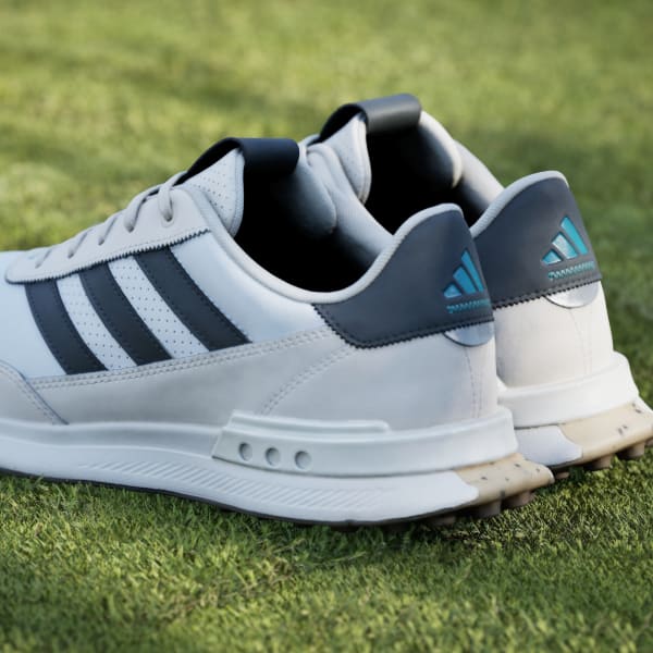 adidas S2G 24 Leather Spikeless Golf Shoes - White | Free