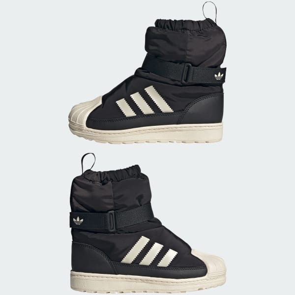 adidas Superstar 360 Winterized Boot Shoes Kids - Black
