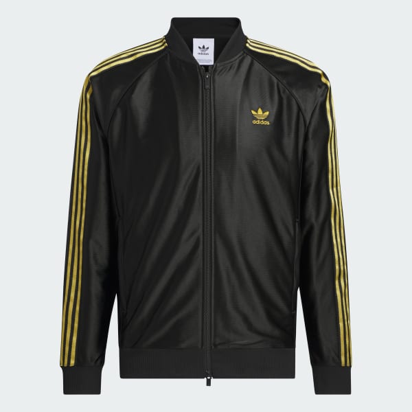 Đen Áo Track Top SST