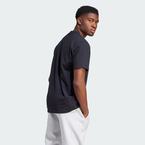 Negro Polo adidas Rekive Estampada