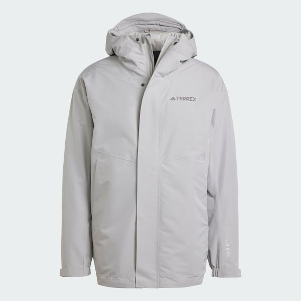  ジャケット adidas Xploric 3-in-1 Goose Down Inner Jacket - Grey