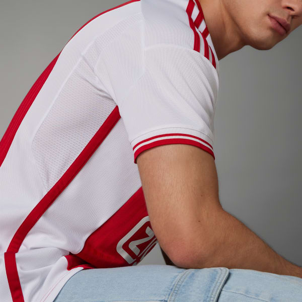 adidas Ajax Amsterdam 21/22 Home Jersey - White | Men's Soccer | adidas US