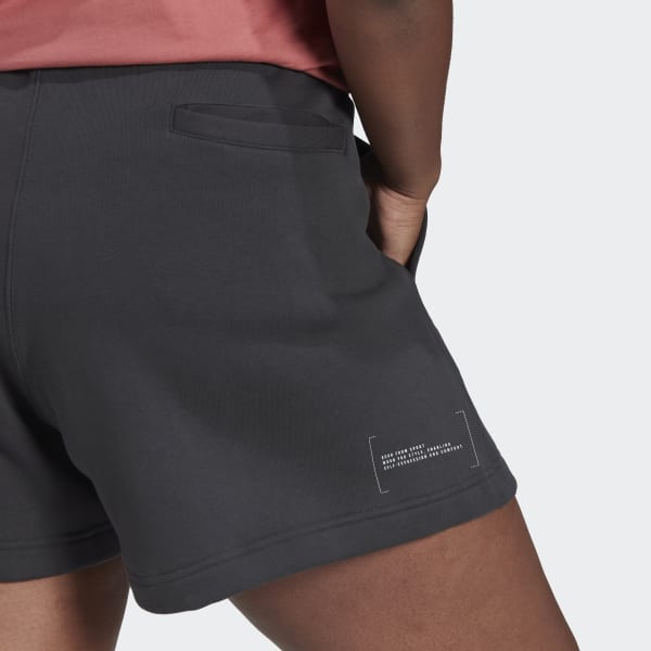 Grau Sweat Shorts – Große Größen GR681
