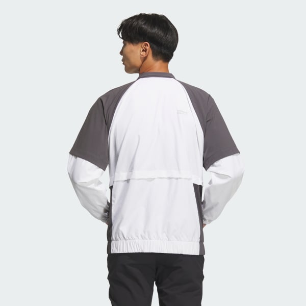 ホワイト 【ゴルフ】トラック フルジップ ジャケット