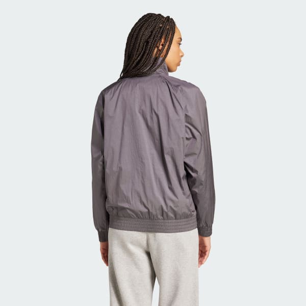 Grey Mercedes - AMG Petronas Formula One Team Premium Woven Track Top