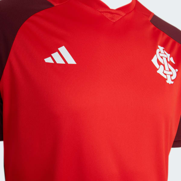 Vermelho Camisa Treino Atleta Internacional 24/25